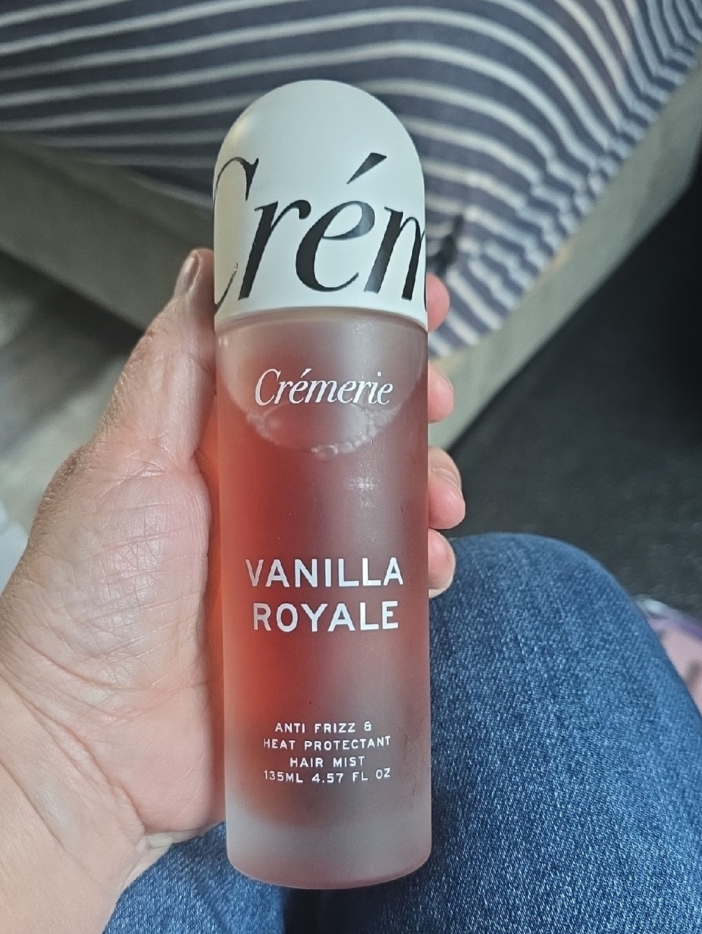Cremerie vanilla Royale anti frizz and heat protector